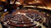 FRANCE – Members of the Parliamentary Assembly of the Council of Europe take part in a debate on the functioning of democratic institutions in Turkey, at the Council of Europe in Strasbourg, April 25, 2017