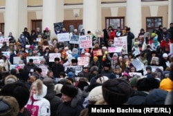 Митинг в поддержку ТВ2. 2014 год